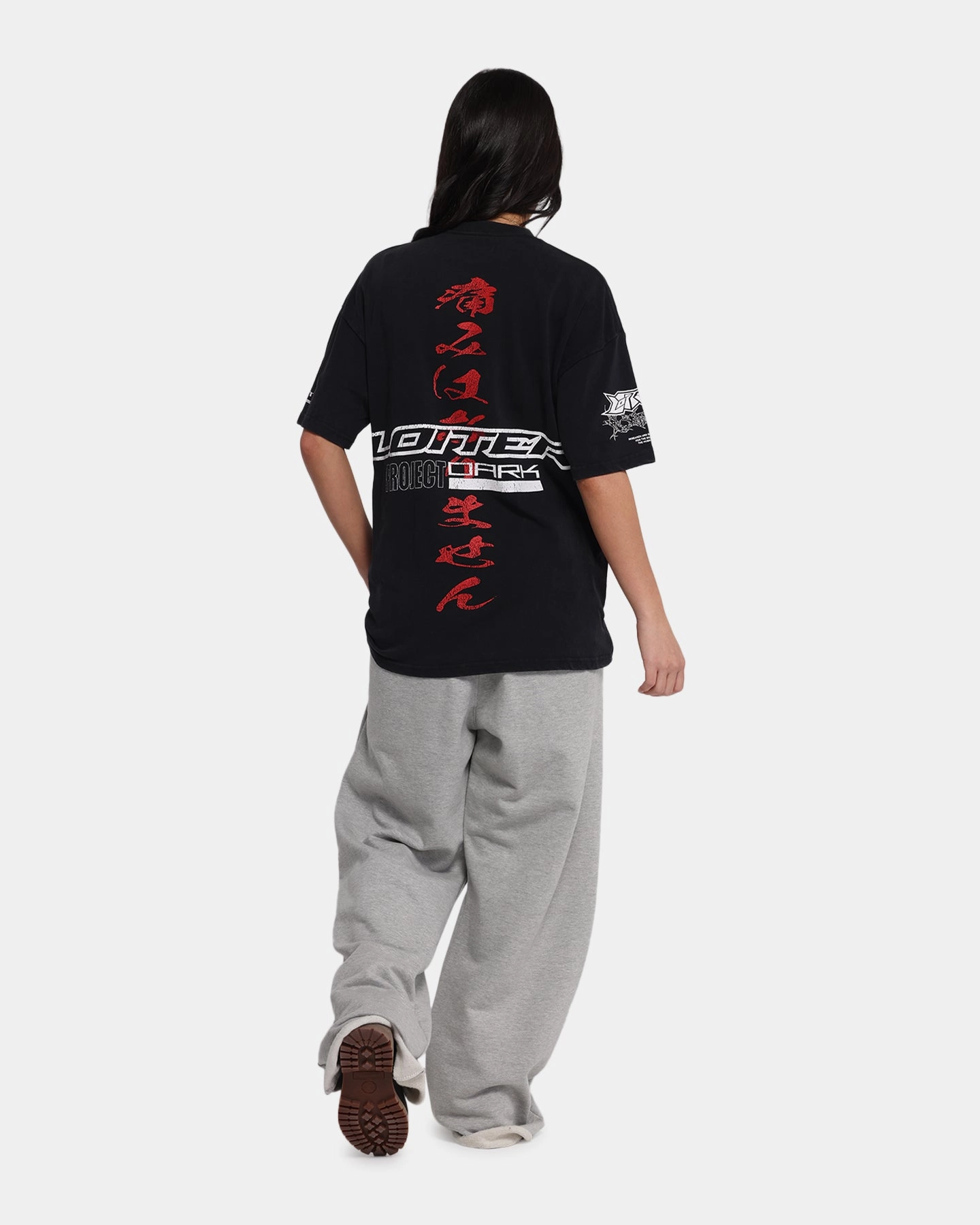 Everyday Fashion Look All-day style Loiter Cybernetics Vintage T-Shirt Black Acidwash