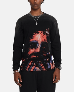Slipknot Slipknot Long Sleeve T-Shirt Washed Black Seasonal Wear