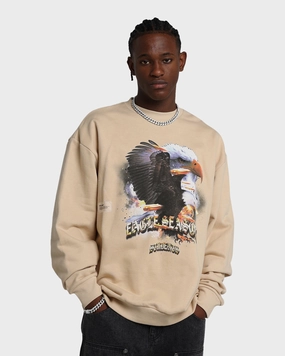 Cozy Wardrobe Seasonal Layers Students Golf Eagle Season Crewneck Monarch