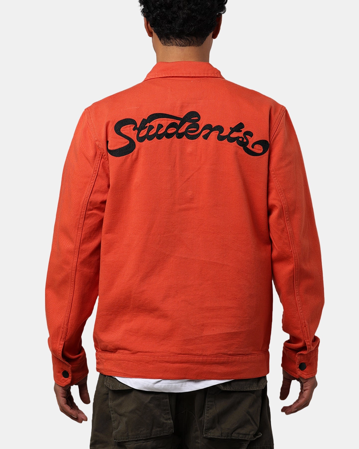 indoor gathering Soft Touch Students Golf Kerwood Twill Work Jacket Orange