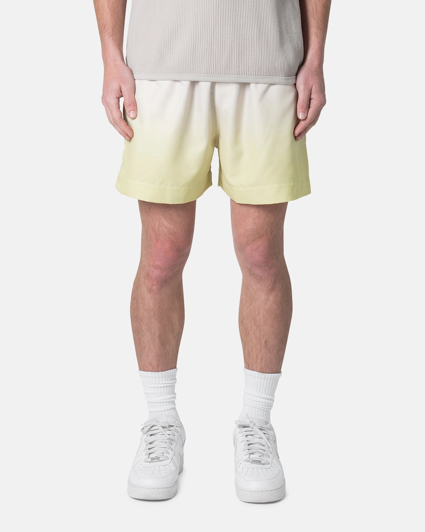 MNML Ombre Summer Shorts Light Yellow healthcare industry