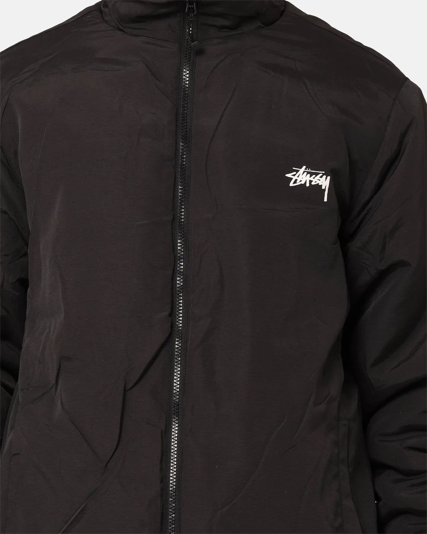 pattern - mixing Bestow Stussy Dragon Sherpa Jacket Natural