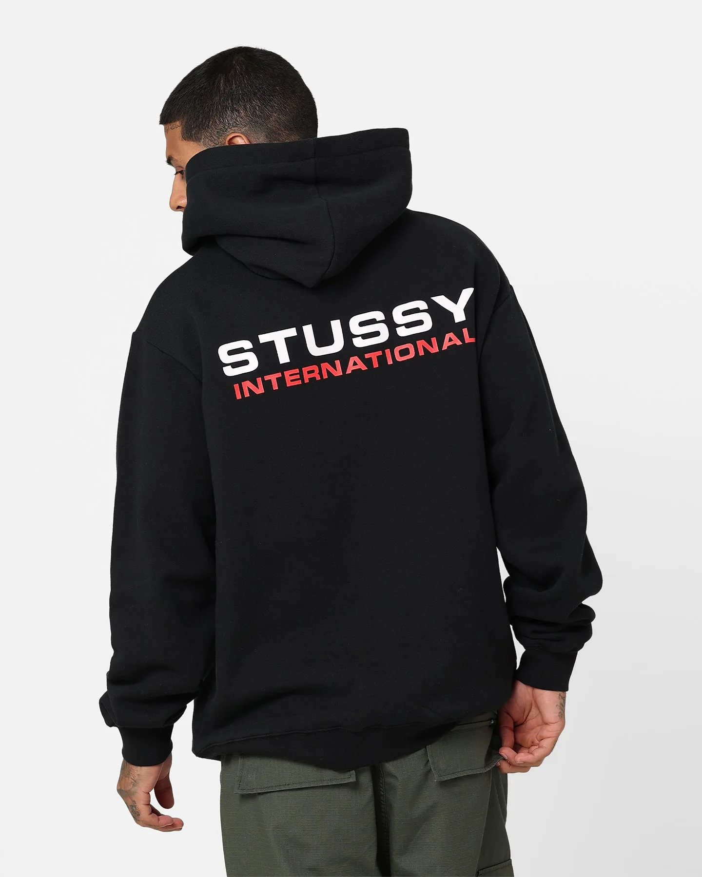Stussy International LCB Hoodie Black Rank waiters