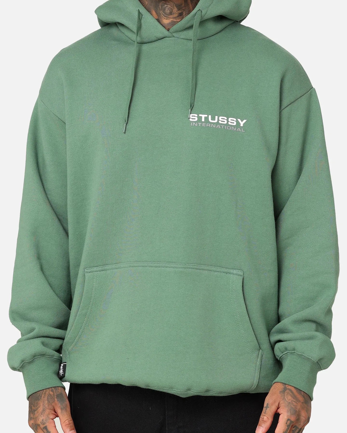 Stussy International LCB Hoodie Green Street Chic Surf