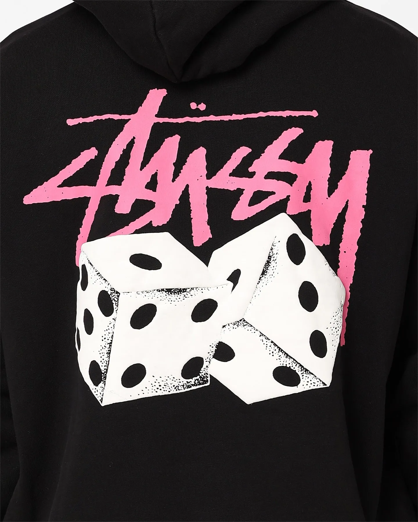 Stussy Pigment Pair Of Dice Hoodie Pigment Black Fresh Function