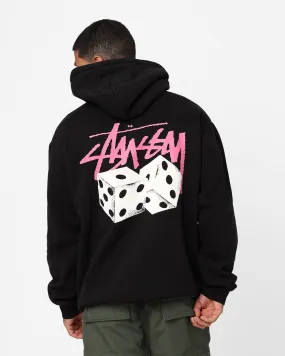 Stussy Pigment Pair Of Dice Hoodie Pigment Black Eco-friendly size - inclusive