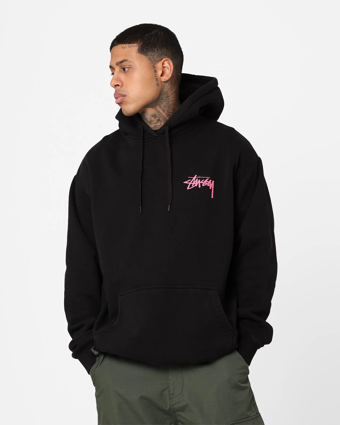 Active Lifestyle Gear Stussy Pigment Pair Of Dice Hoodie Pigment Black