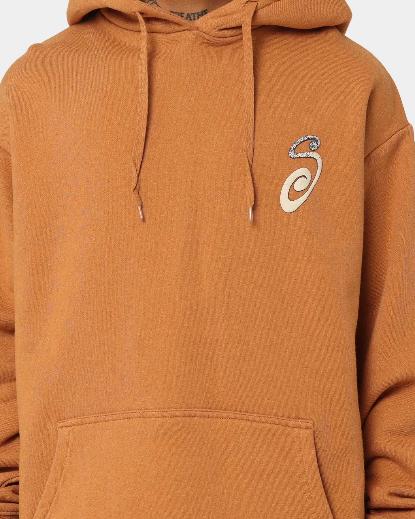 Silicone Grip Trim suitable for birthdays Stussy S IS Hoodie Almond