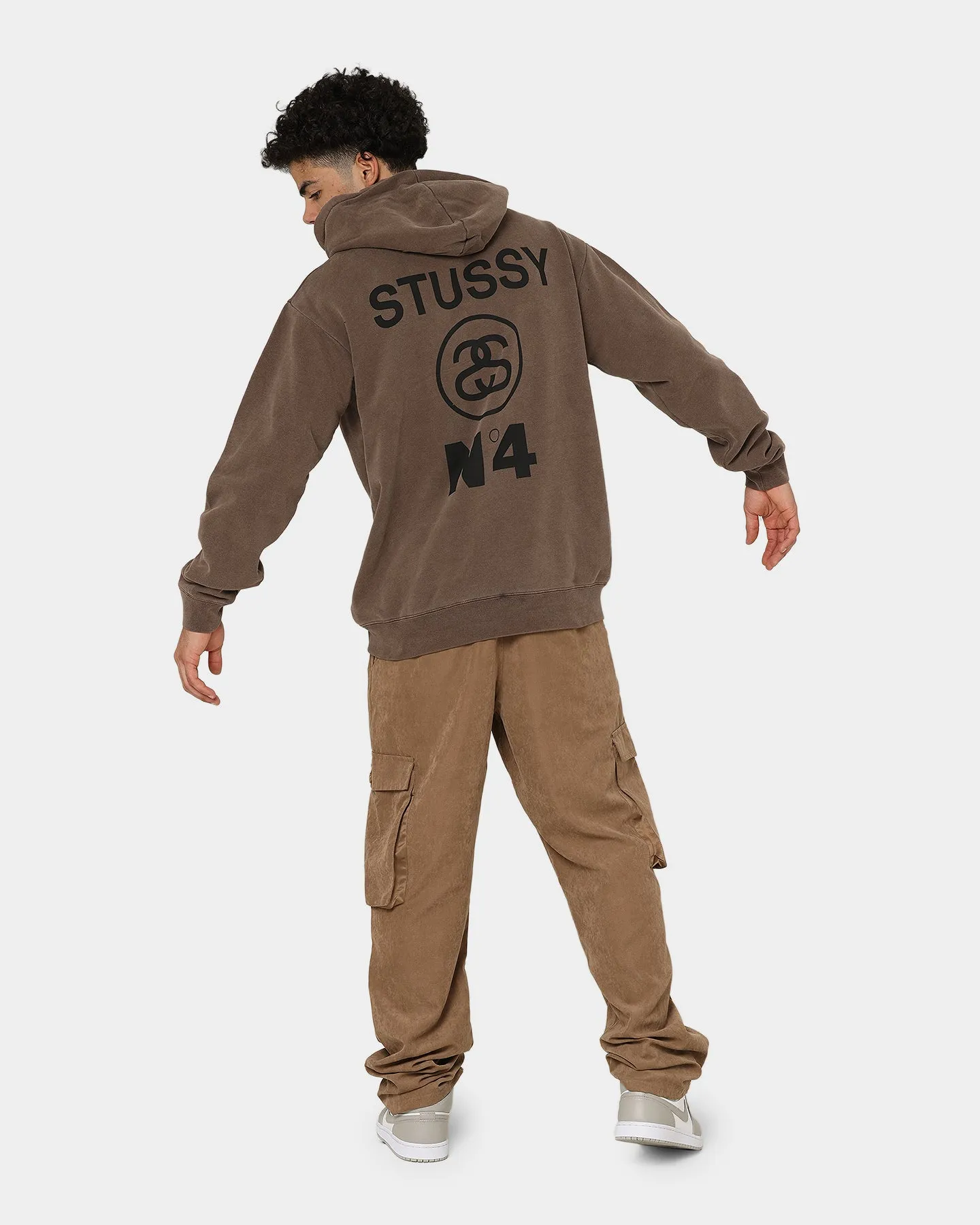 Stussy Stussy No.4 Hoodie Pigment Iron sunset