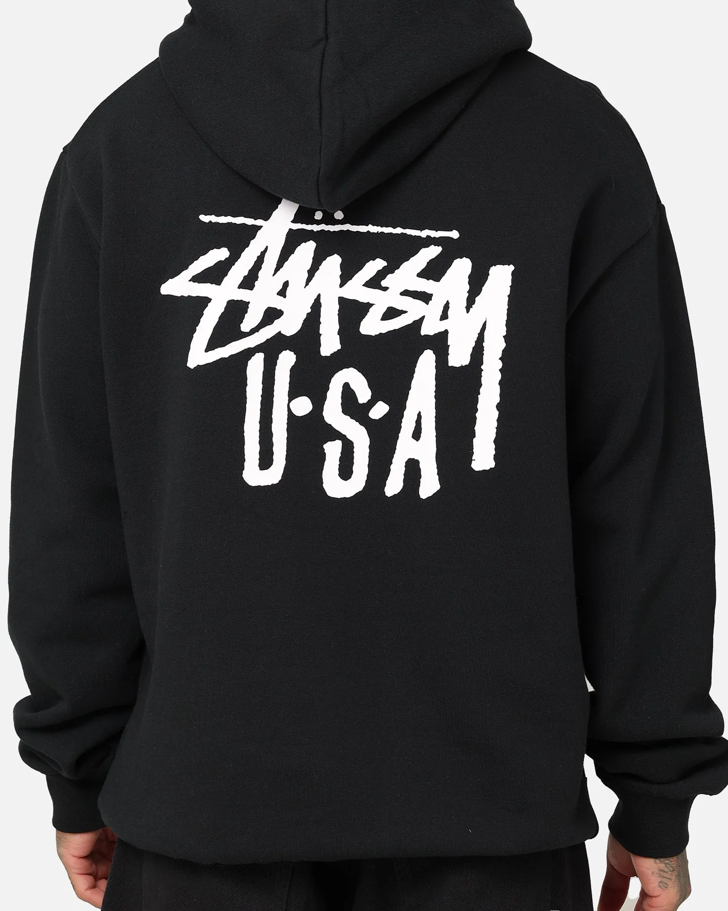Visa Modern Look Stussy USA LCB Hoodie Black