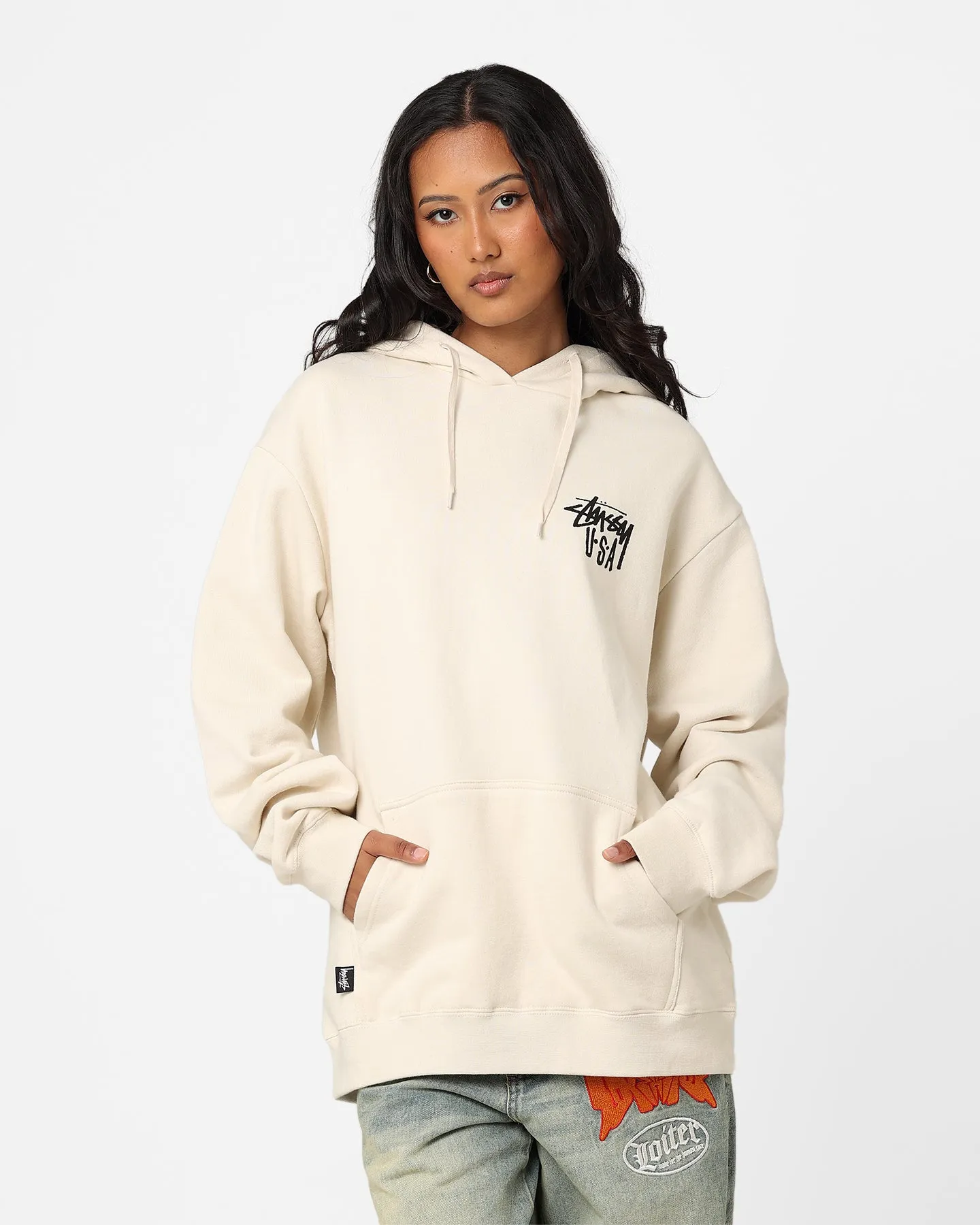 Stussy USA LCB Hoodie Cream Feedback