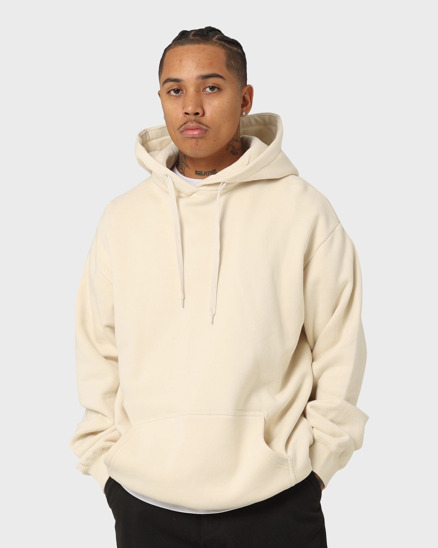 Improve Stussy Back Appliqu?? 50/50 Hoodie Cream