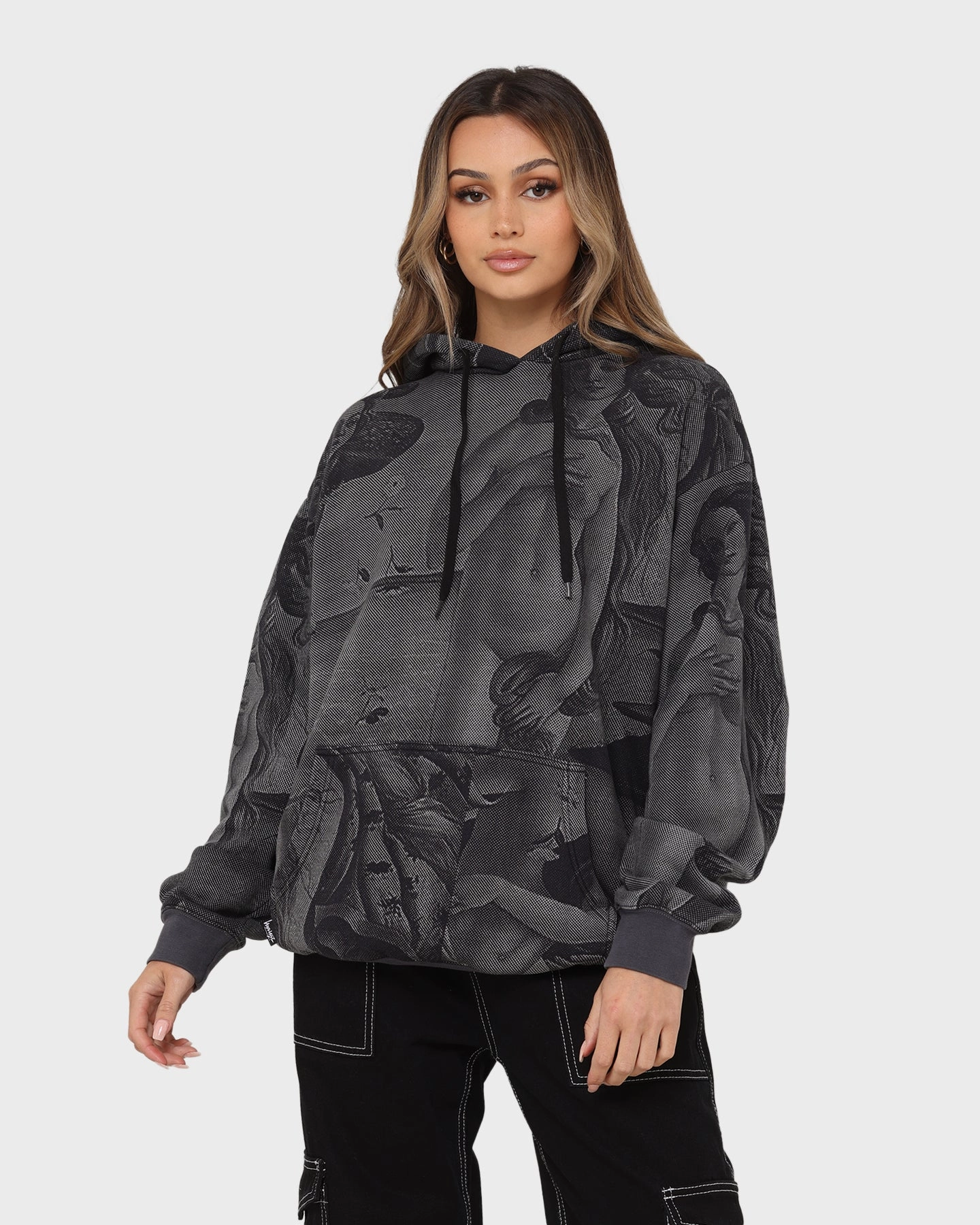 Stussy Dyed Venus Hoodie Black Participate