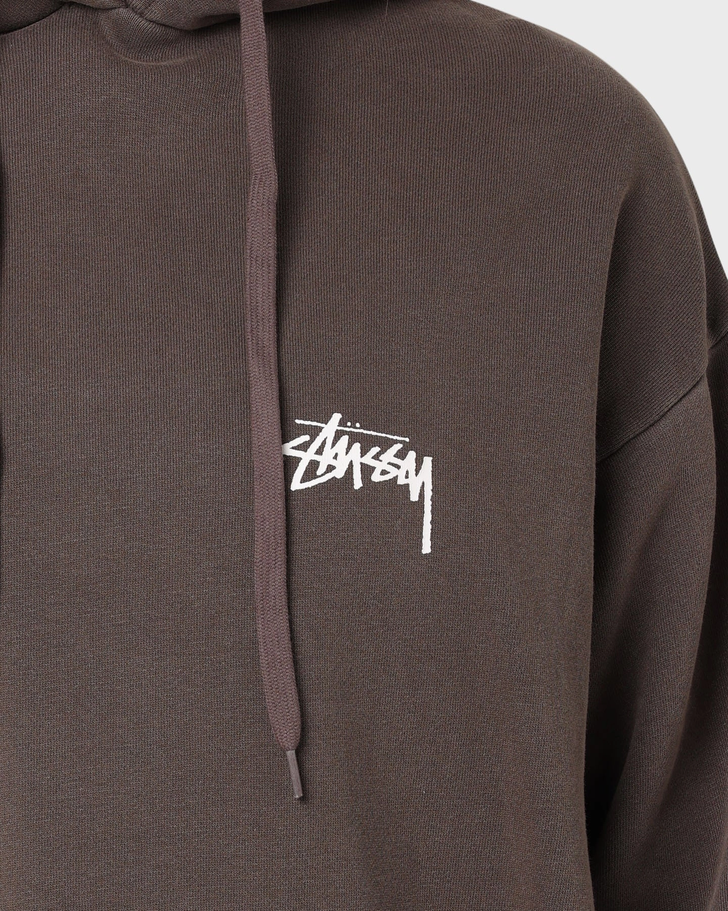 Stussy Something's Cooking Hoodie Brown Pigment Versatile Comfort Wear