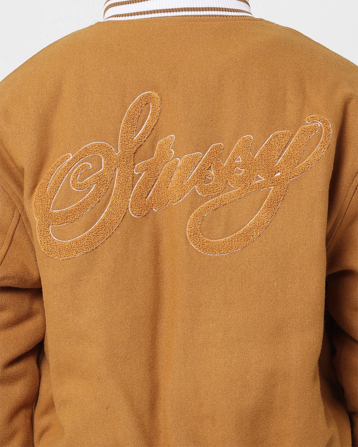 Prospect Stussy Varsity Jacket Khaki