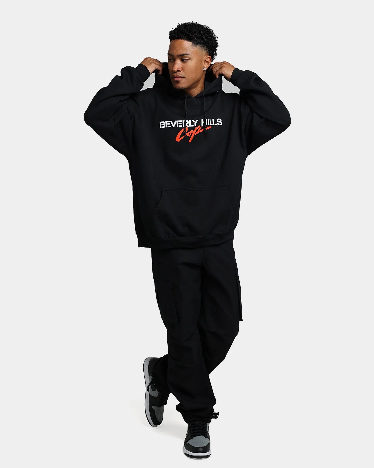 Valentine's look American Thrift X Beverly Hills Cop Logo Hoodie Black