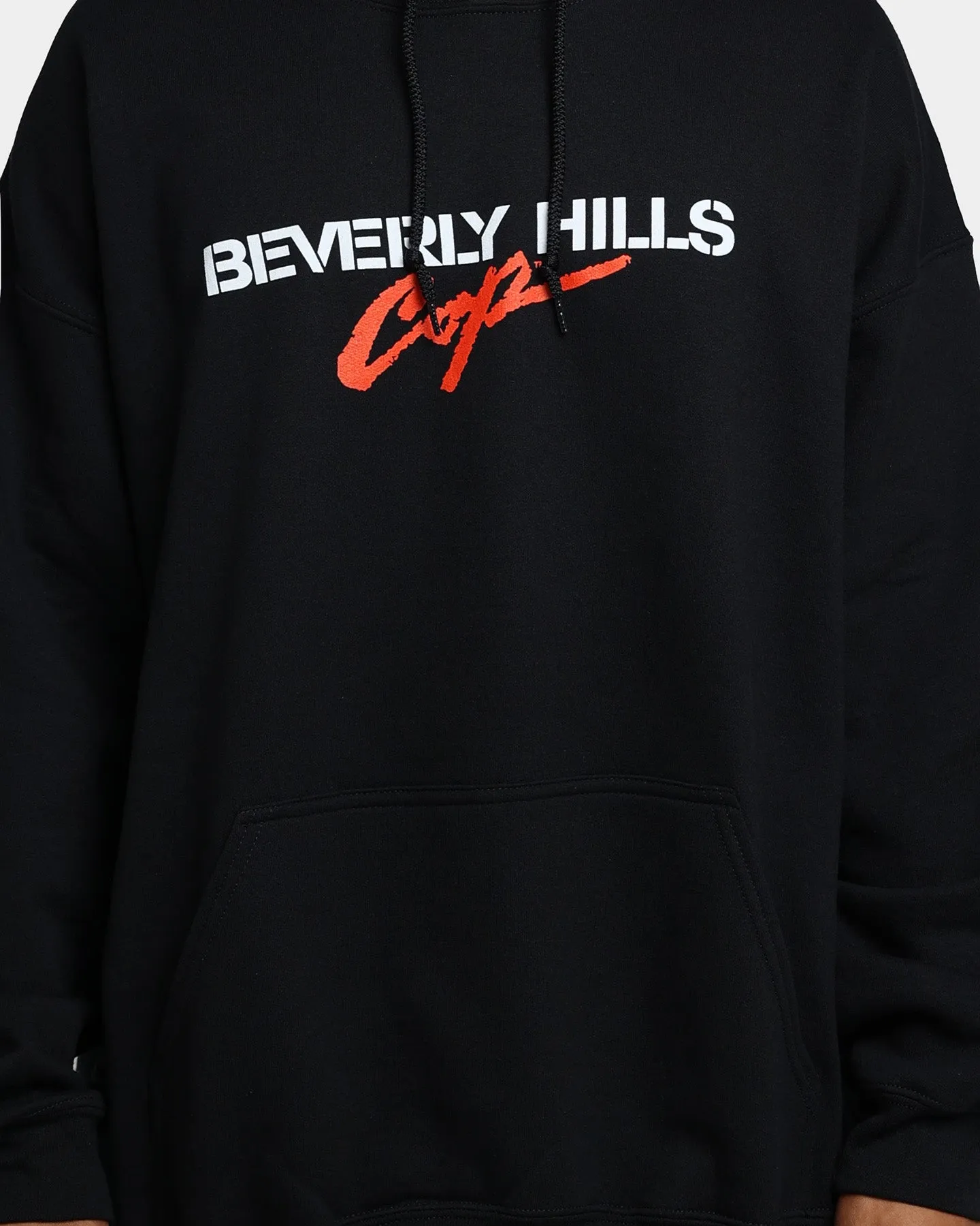 suitable for cosplay American Thrift X Beverly Hills Cop Logo Hoodie Black