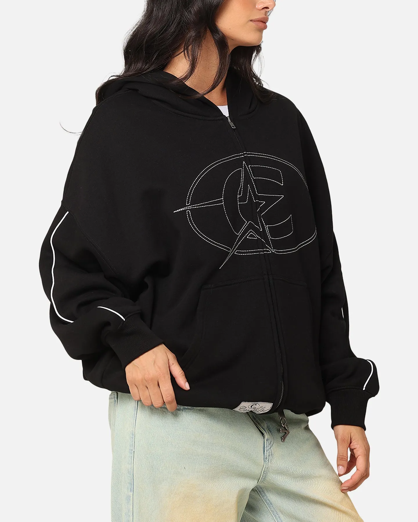 Carre C-Superstar Pipe Zip Hoodie Black formal dinner