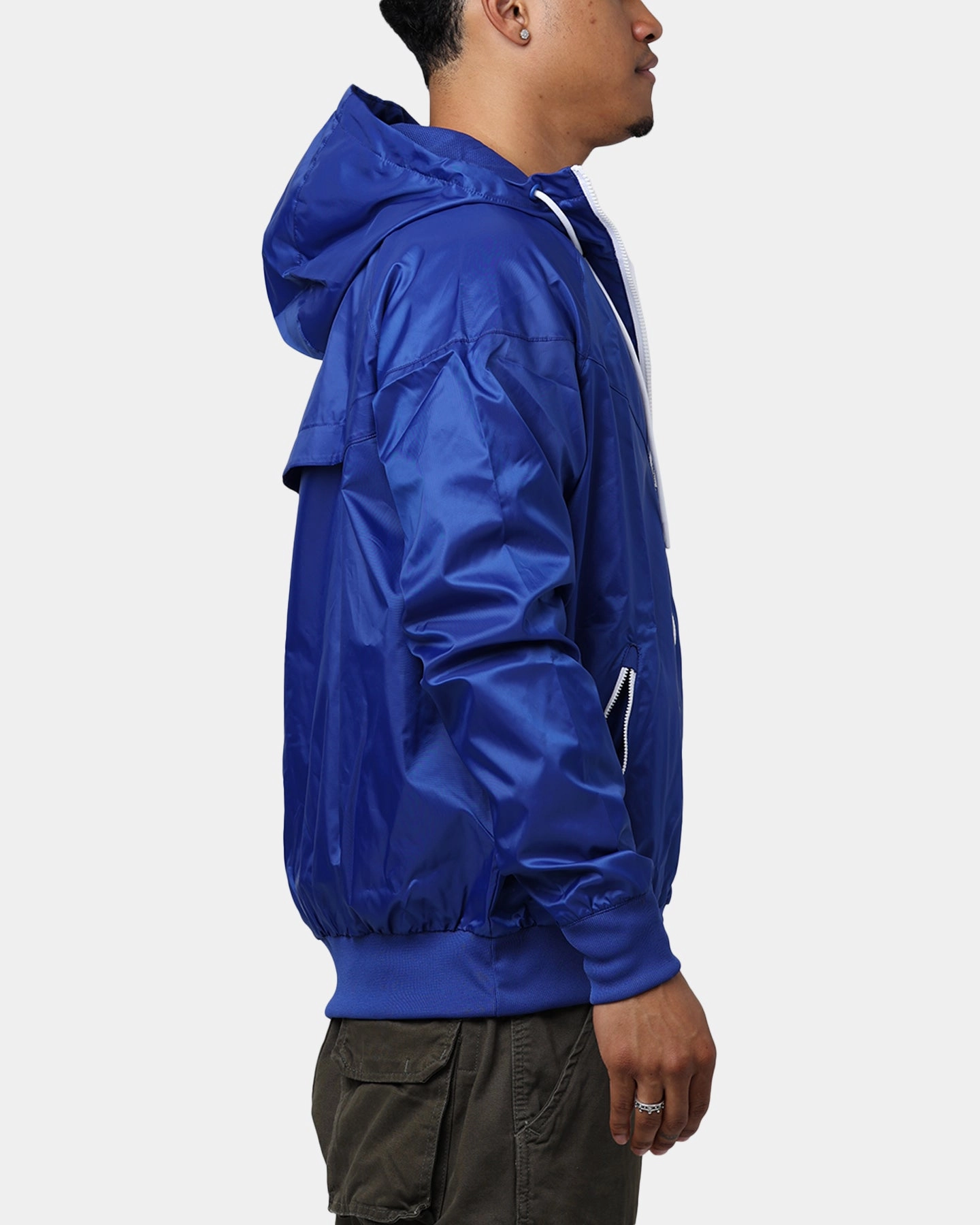 Nike Los Angeles Dodgers Team Windrunner Jacket Rush Blue/White Warning