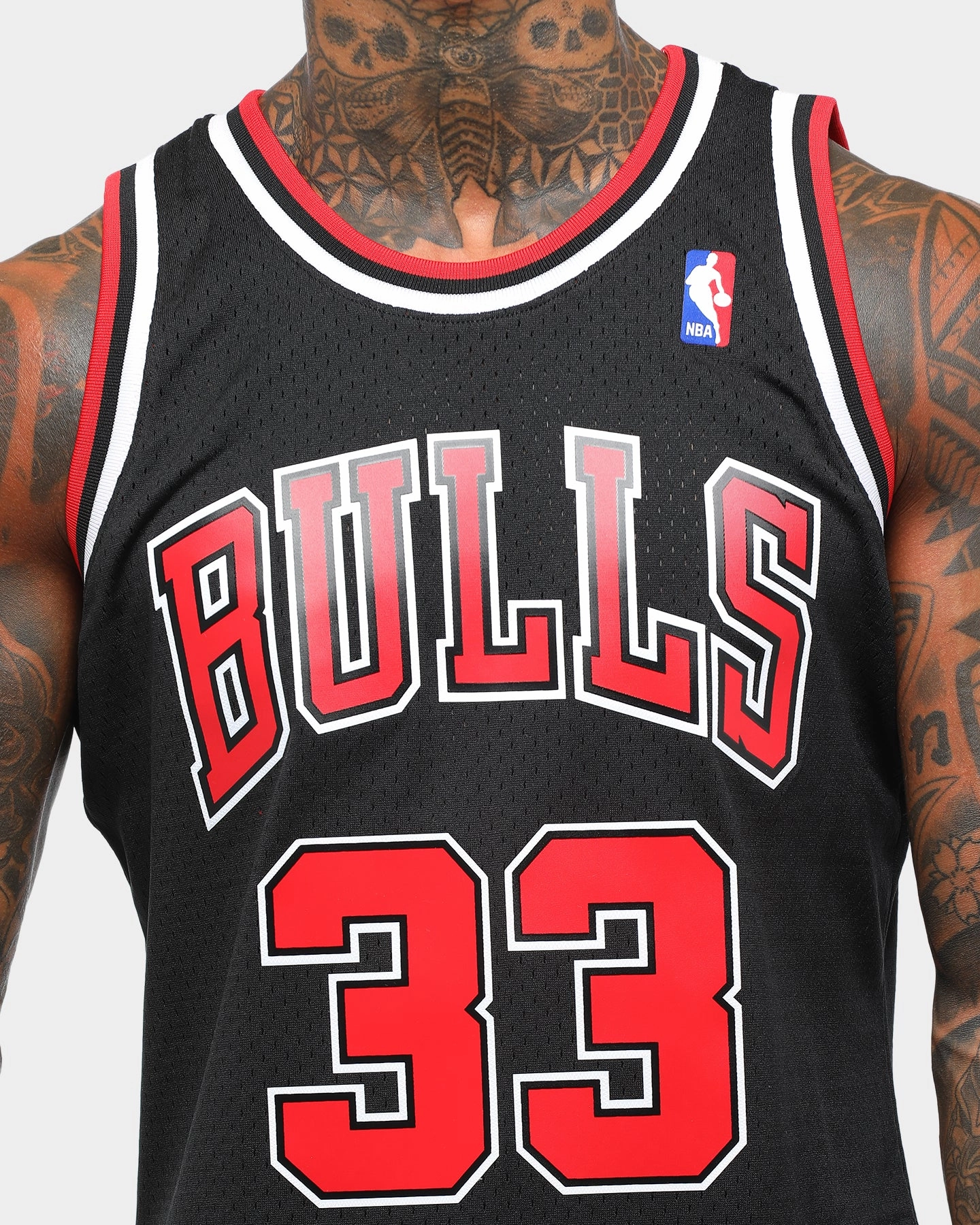 Mitchell & Ness Chicago Bulls Scottie Pippen #33 Alt 97-98 Swingman NBA Jersey Black Seasonal Wear