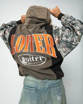 Loiter Splinter Hoodie Khaki/Camo Rain Wear