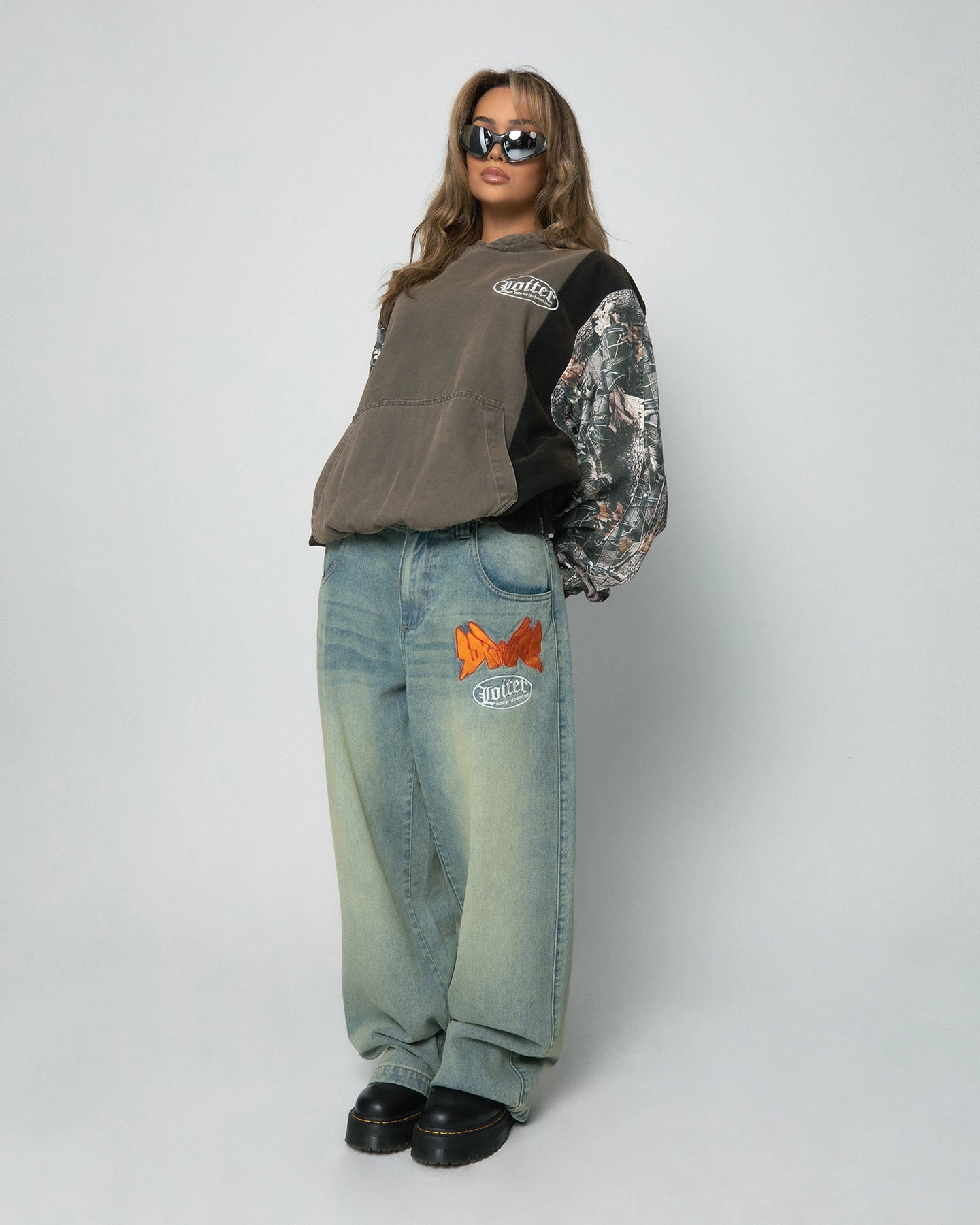 Loiter Splinter Hoodie Khaki/Camo Versatile Piece