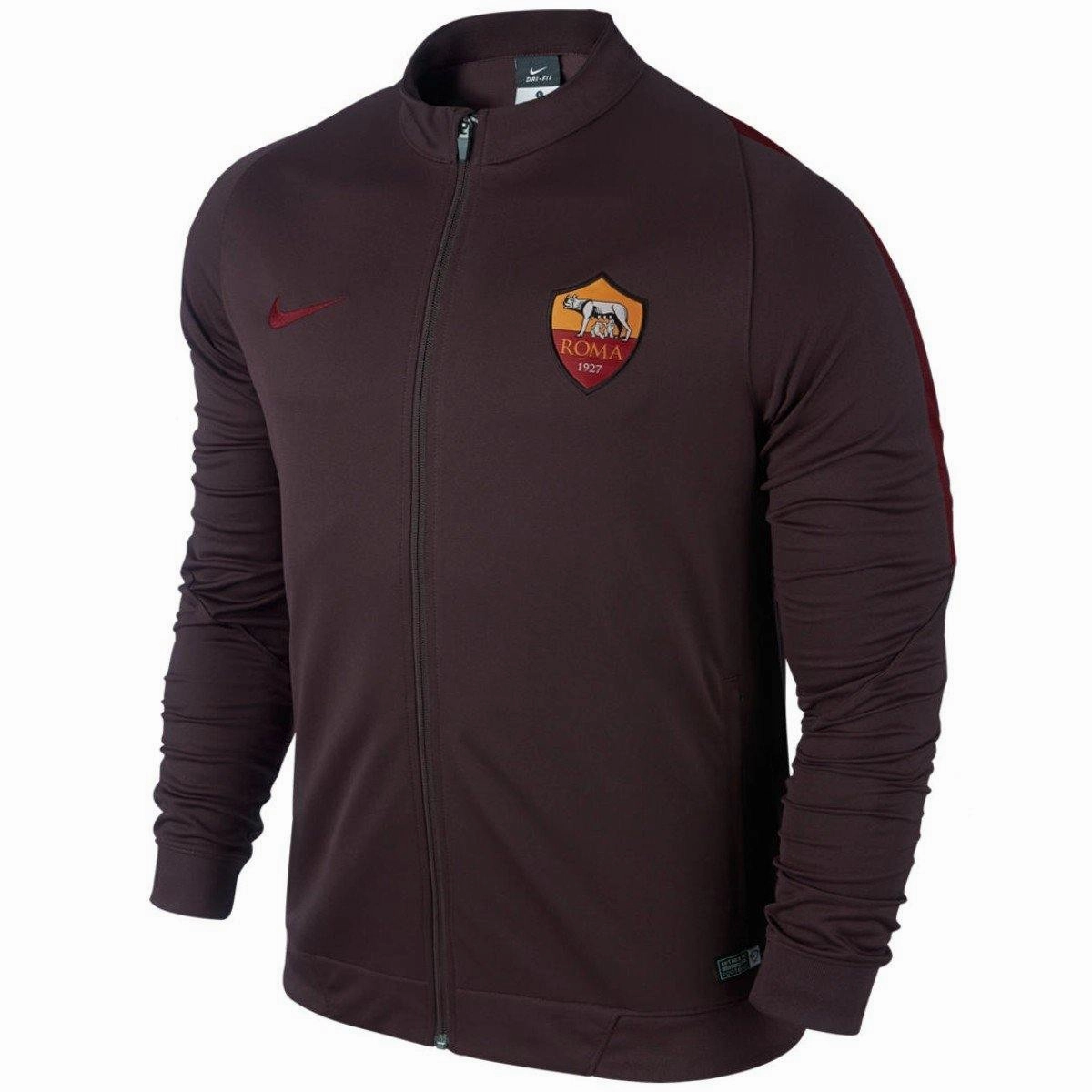 As Roma Training Soccer Tracksuit 2015/16 - Nike Antique