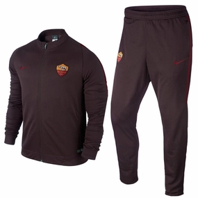 As Roma Training Soccer Tracksuit 2015/16 - Nike LowProfile Silhouette ribbon