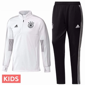 logo venue Professional athlete gear Kids - Germany Technical Training Soccer Tracksuit 2018/19 - Adidas