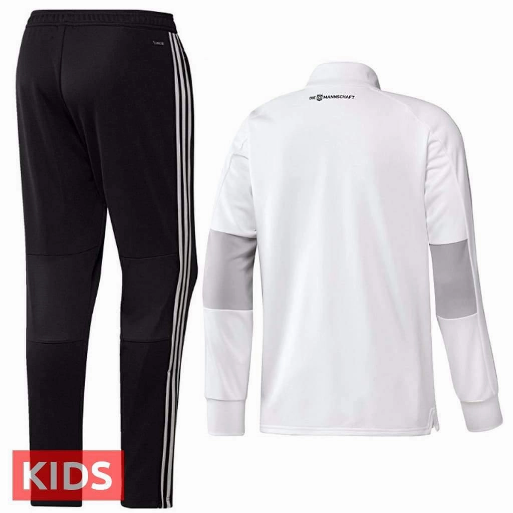 Kids - Germany Technical Training Soccer Tracksuit 2018/19 - Adidas MultiPocket Configuration Patterned