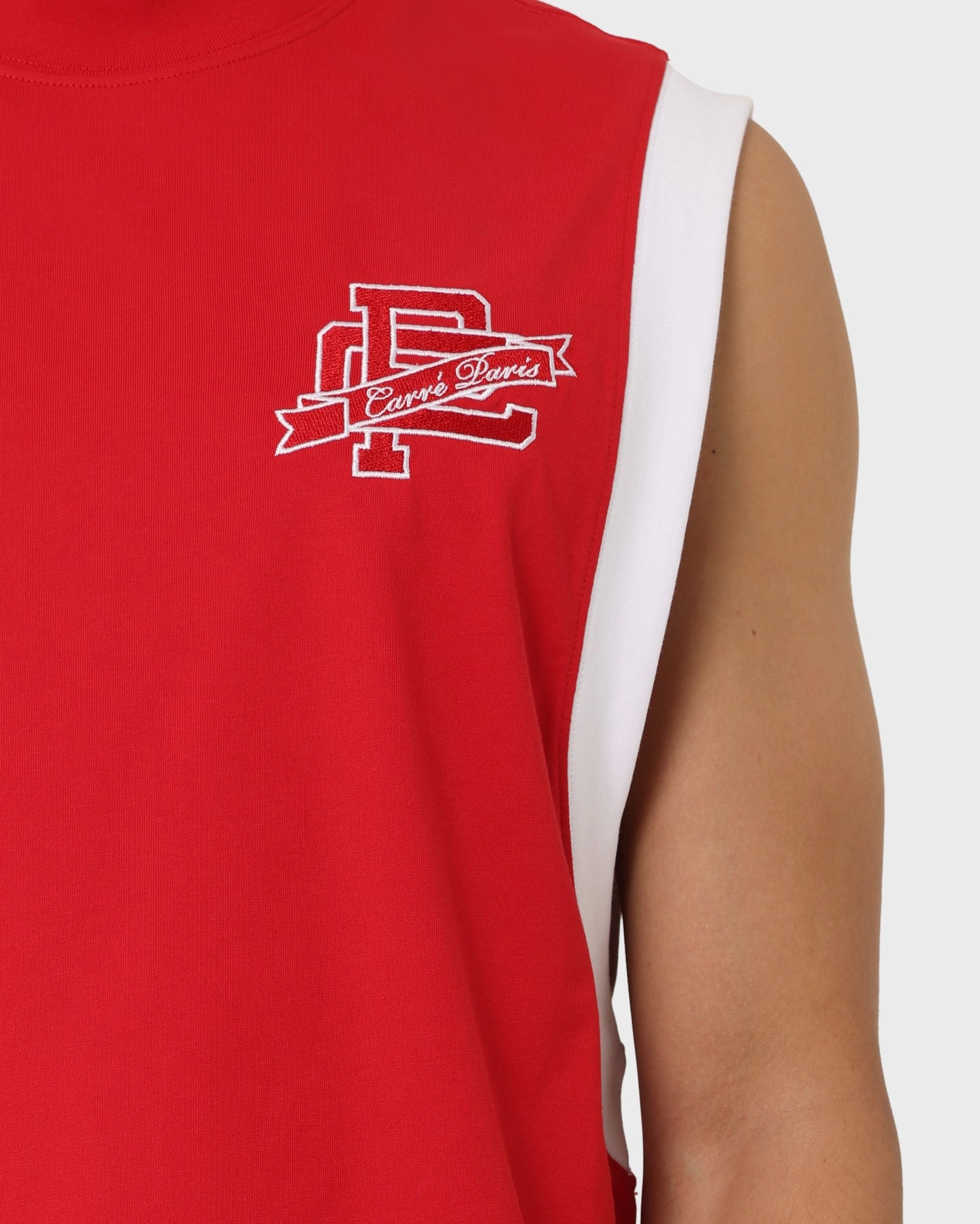 Smart Wear Carre Team Paris Muscle T-Shirt Red