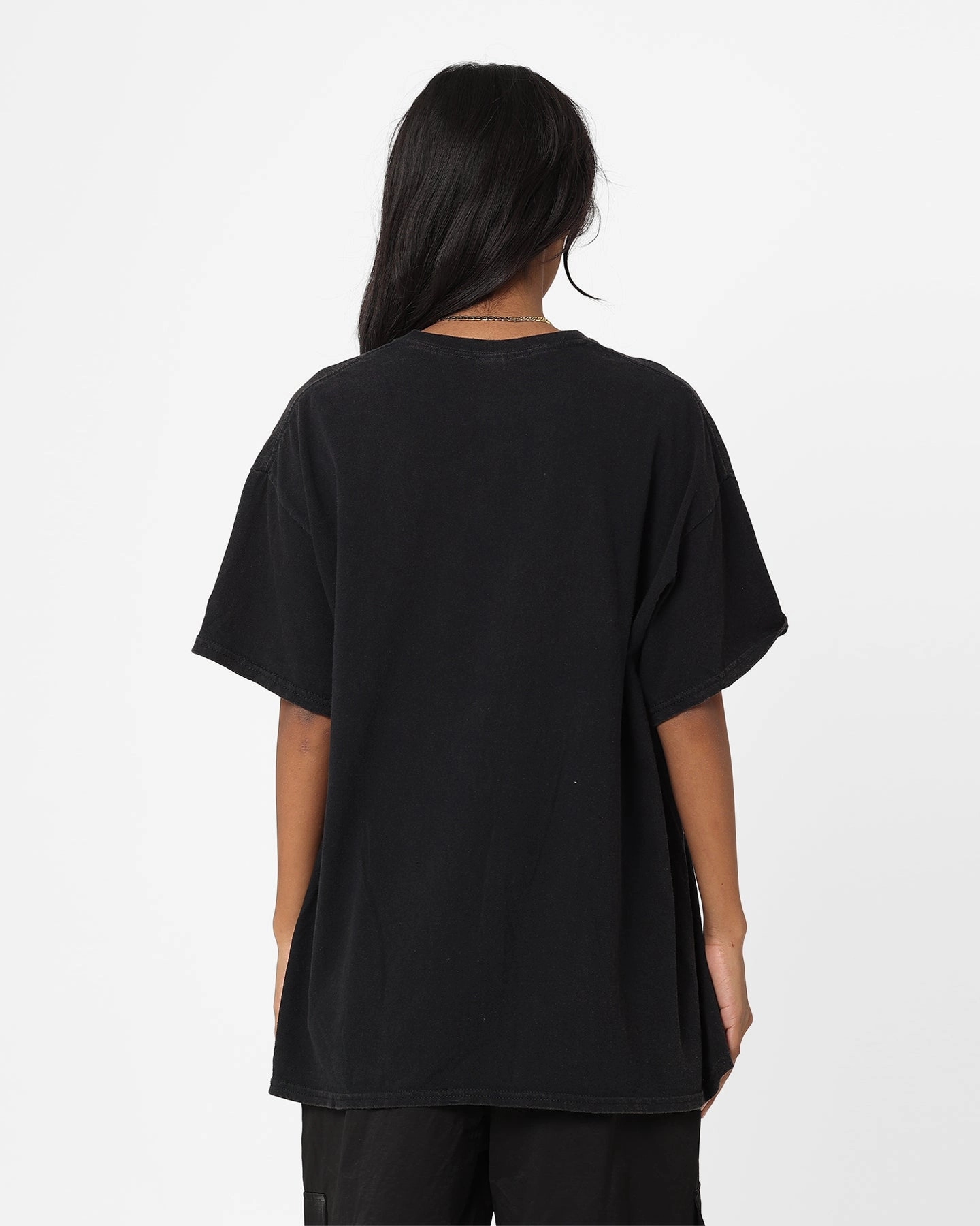 Casual Essential Urban Trend Goat Crew X Transformers Nightbird Vintage T-Shirt Black Wash