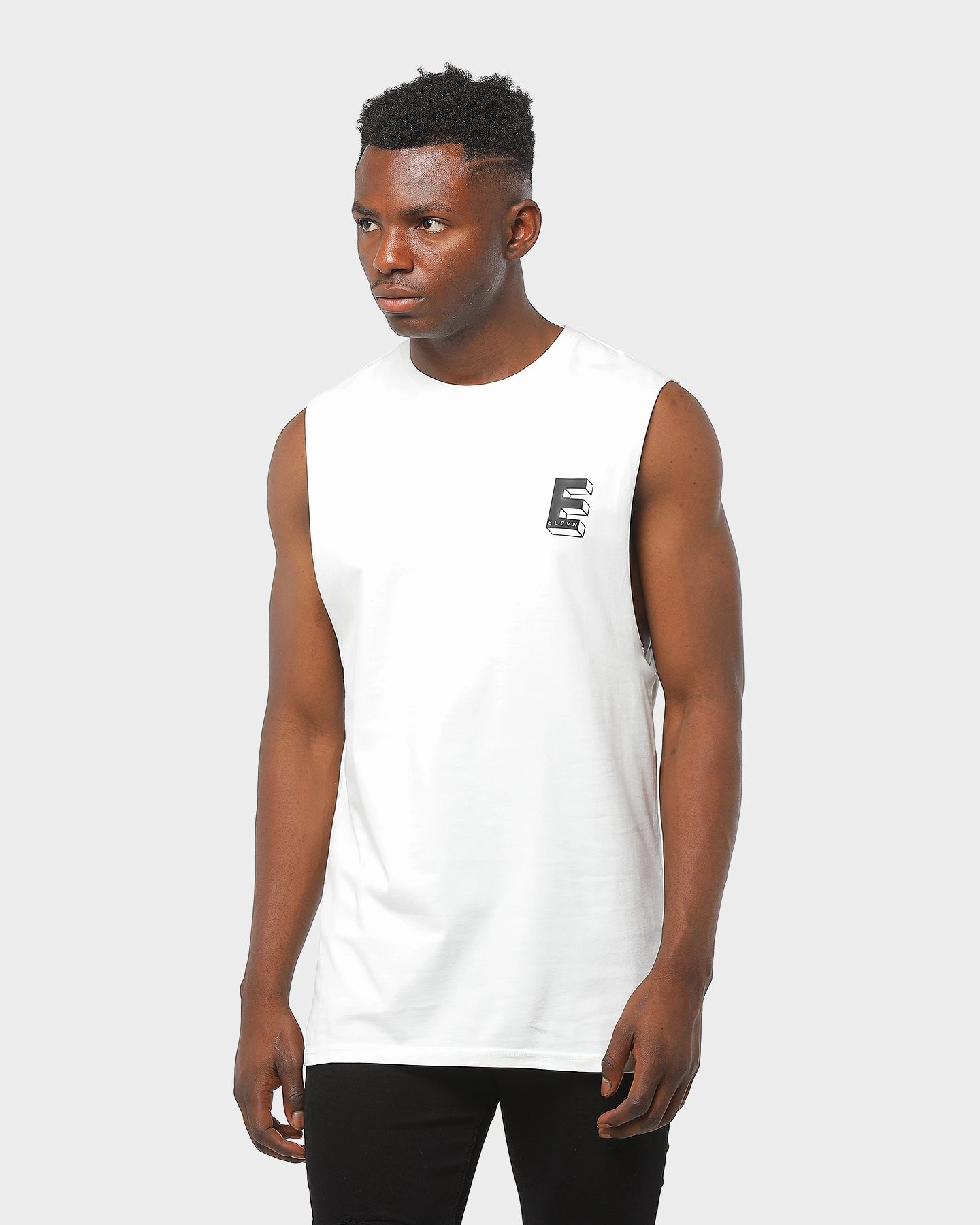 Comfy Layer Elevn Elemental Muscle White/Blue