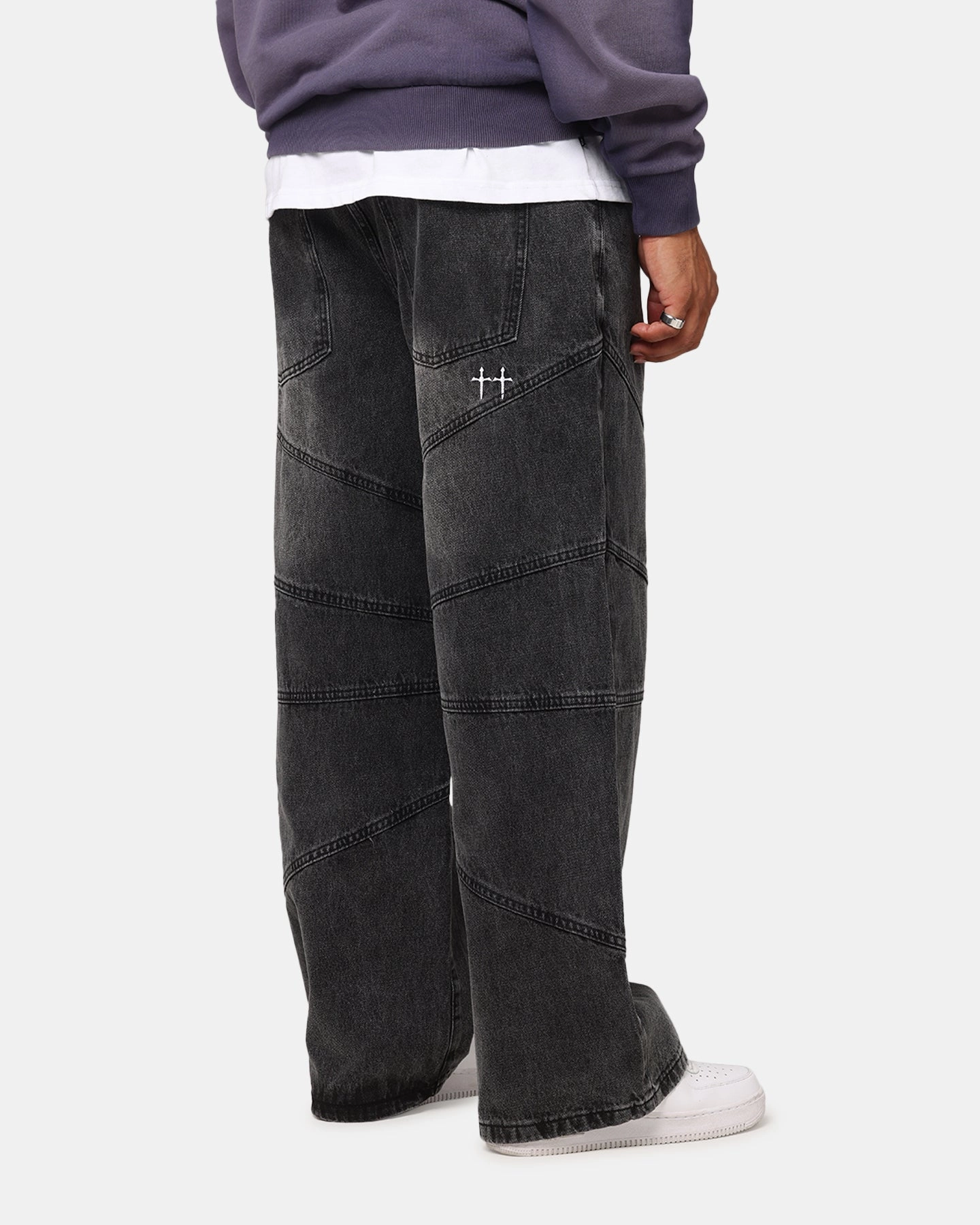 Smart Motion Saint Morta Amplus Armoury Jeans Black Shadow