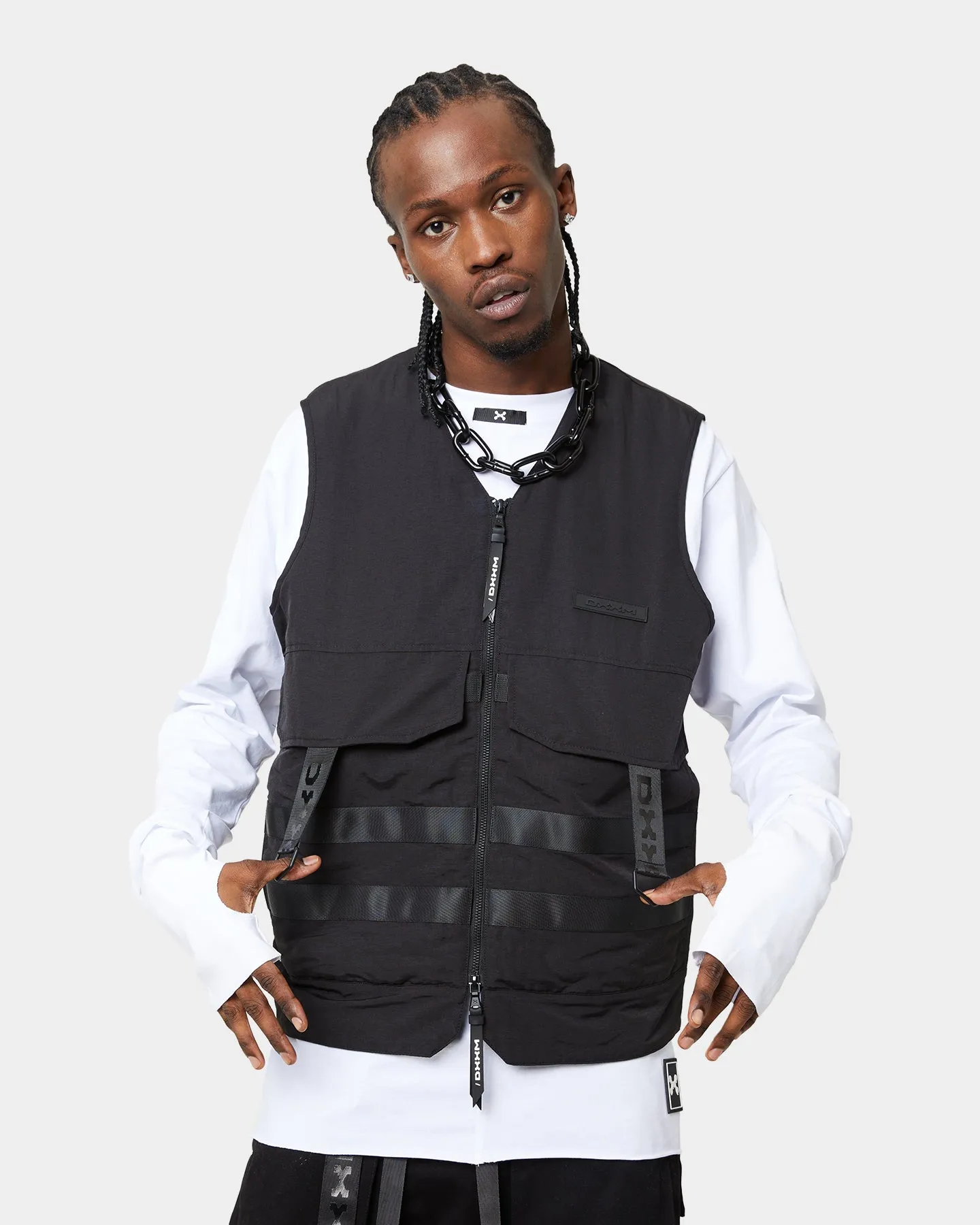 DXXMLIFE L-1 A Vest Black Scissors