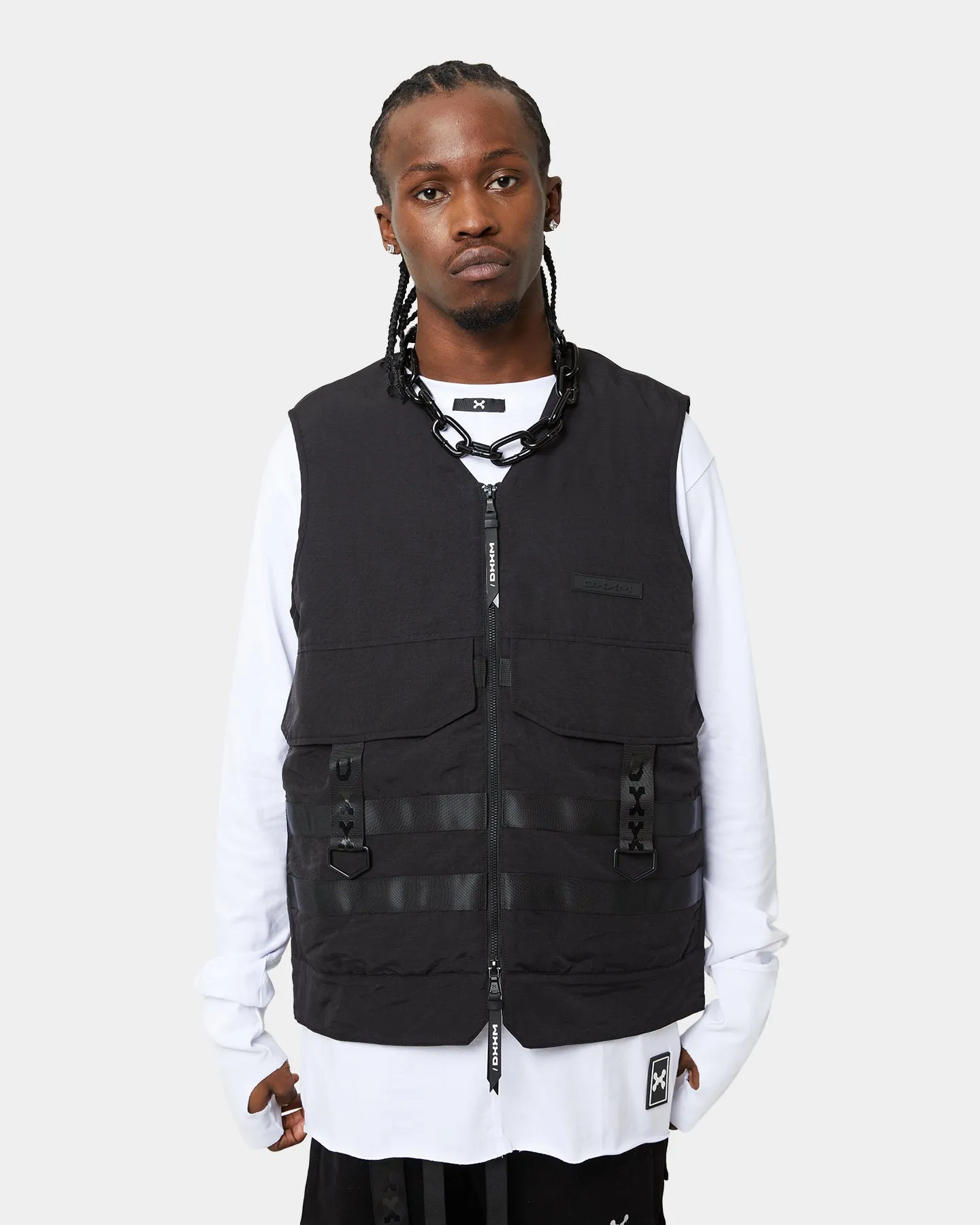 DXXMLIFE L-1 A Vest Black Smart Casual Brand