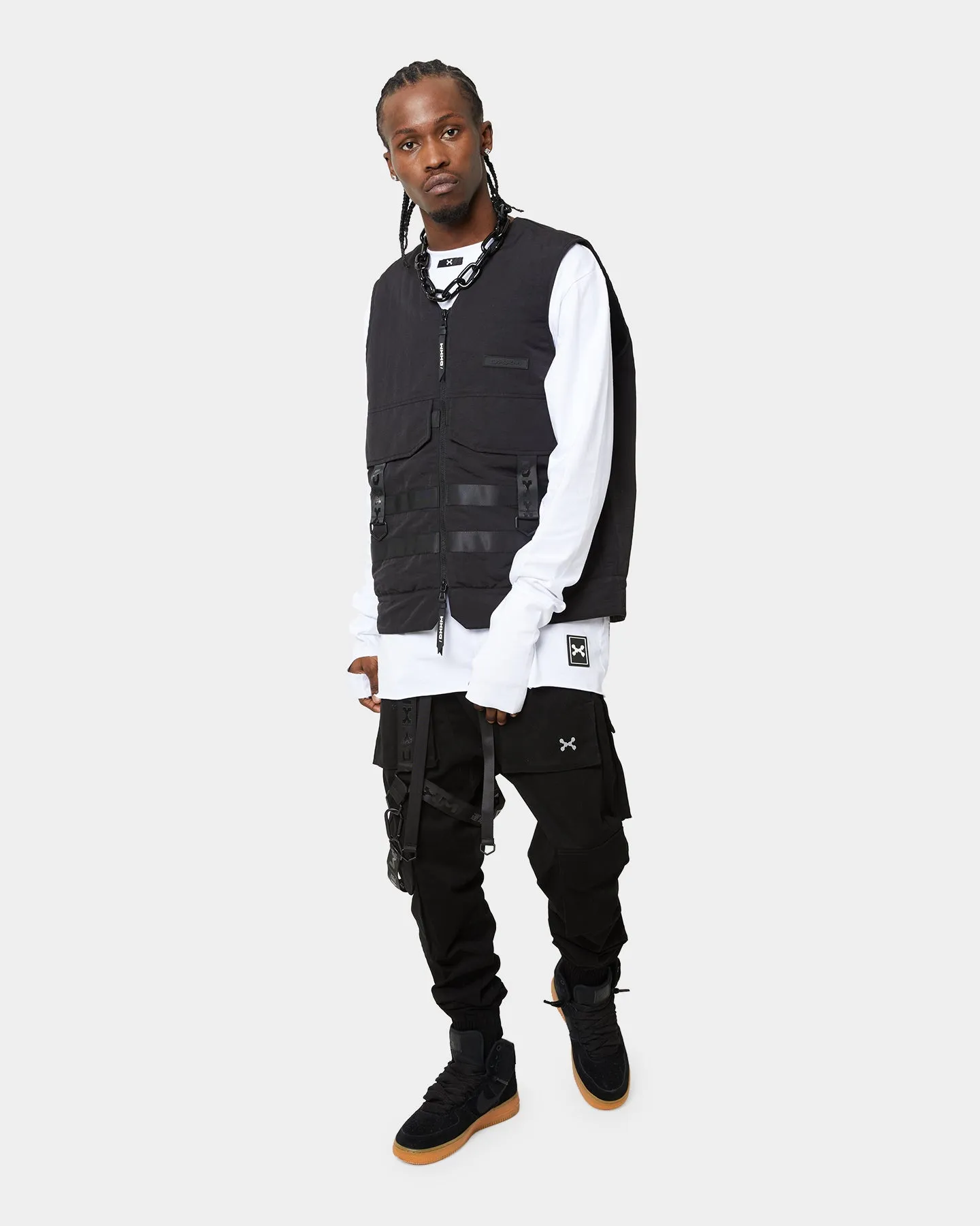 DXXMLIFE L-1 A Vest Black monochromatic