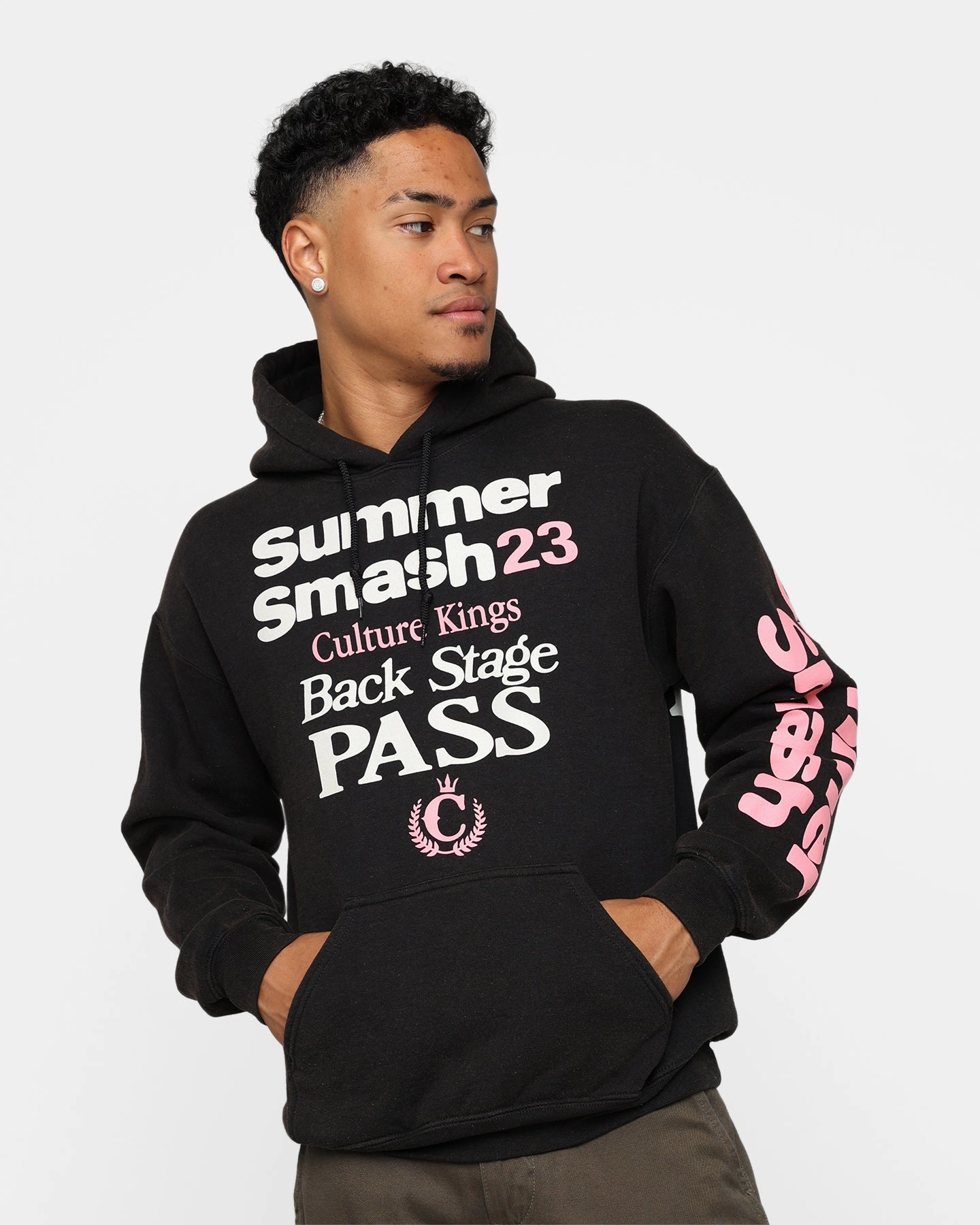 Summer Smash Summer Smash Hoodie Charcoal Announce Individual-sports