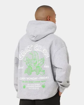 Avoid Goat Crew Best Buds Hoodie Grey
