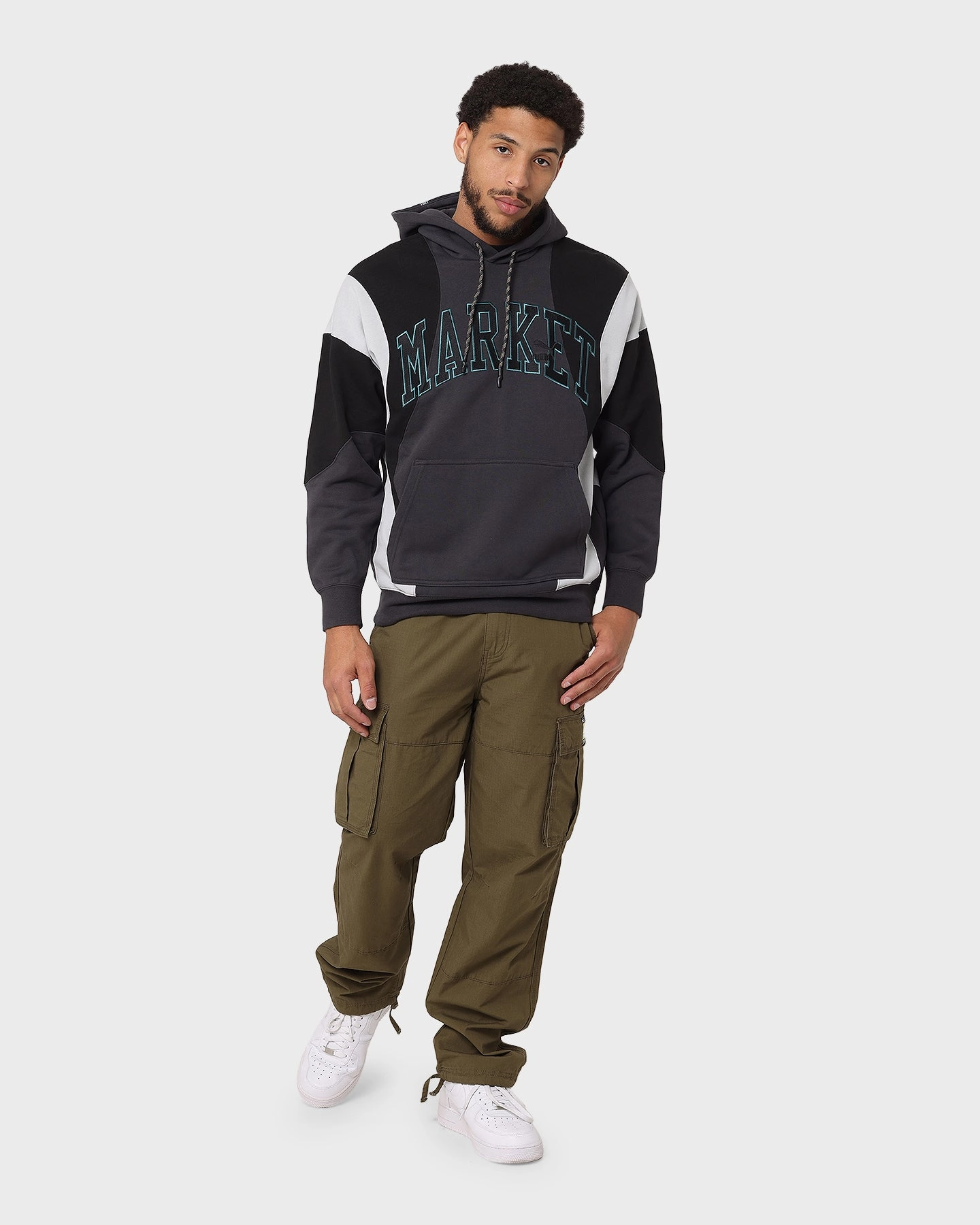 Soft Texture PUMA X MARKET Trek Ready Hoodie Puma Black