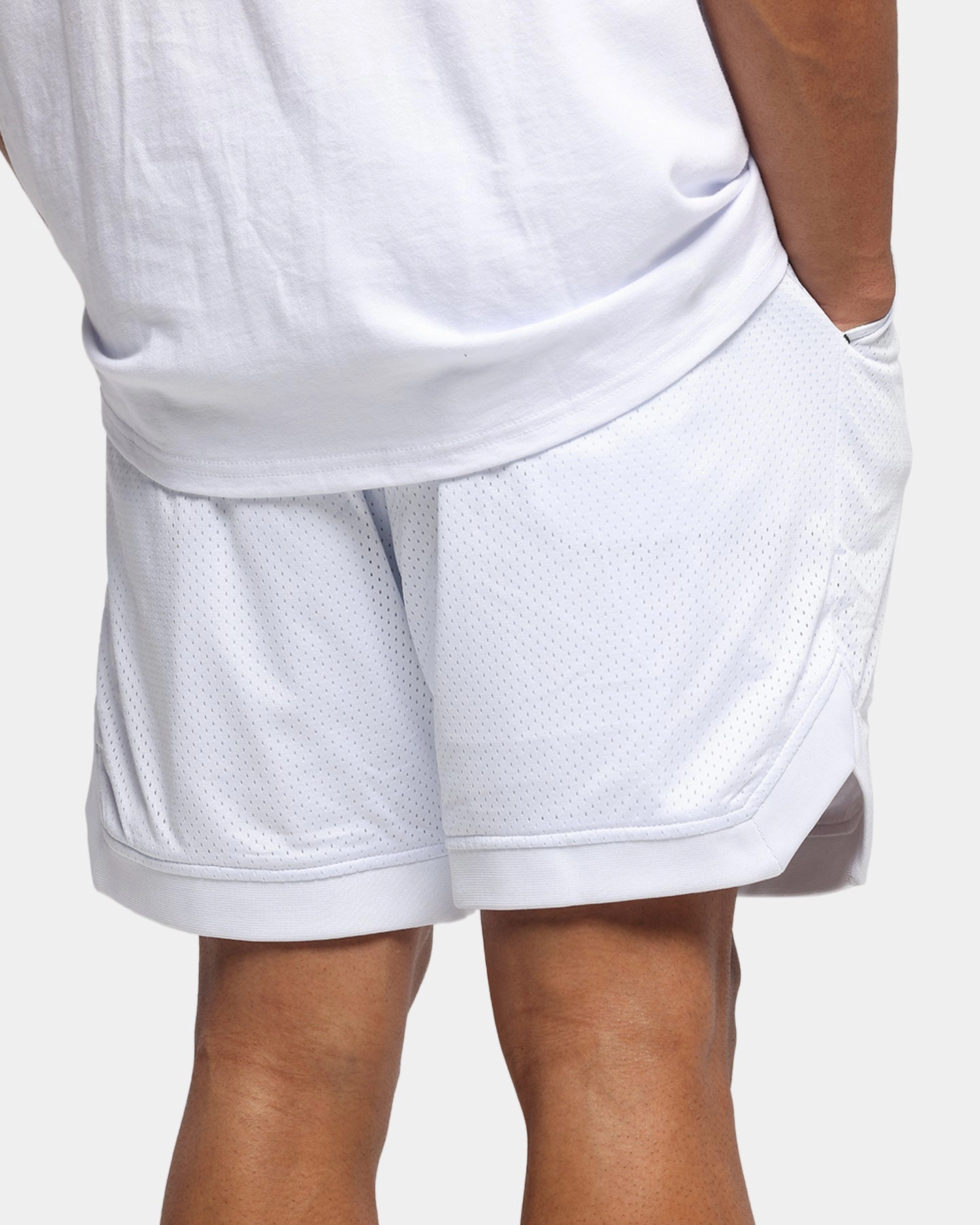 Functional Design The Anti Order Post Season Basketball Shorts White/Black