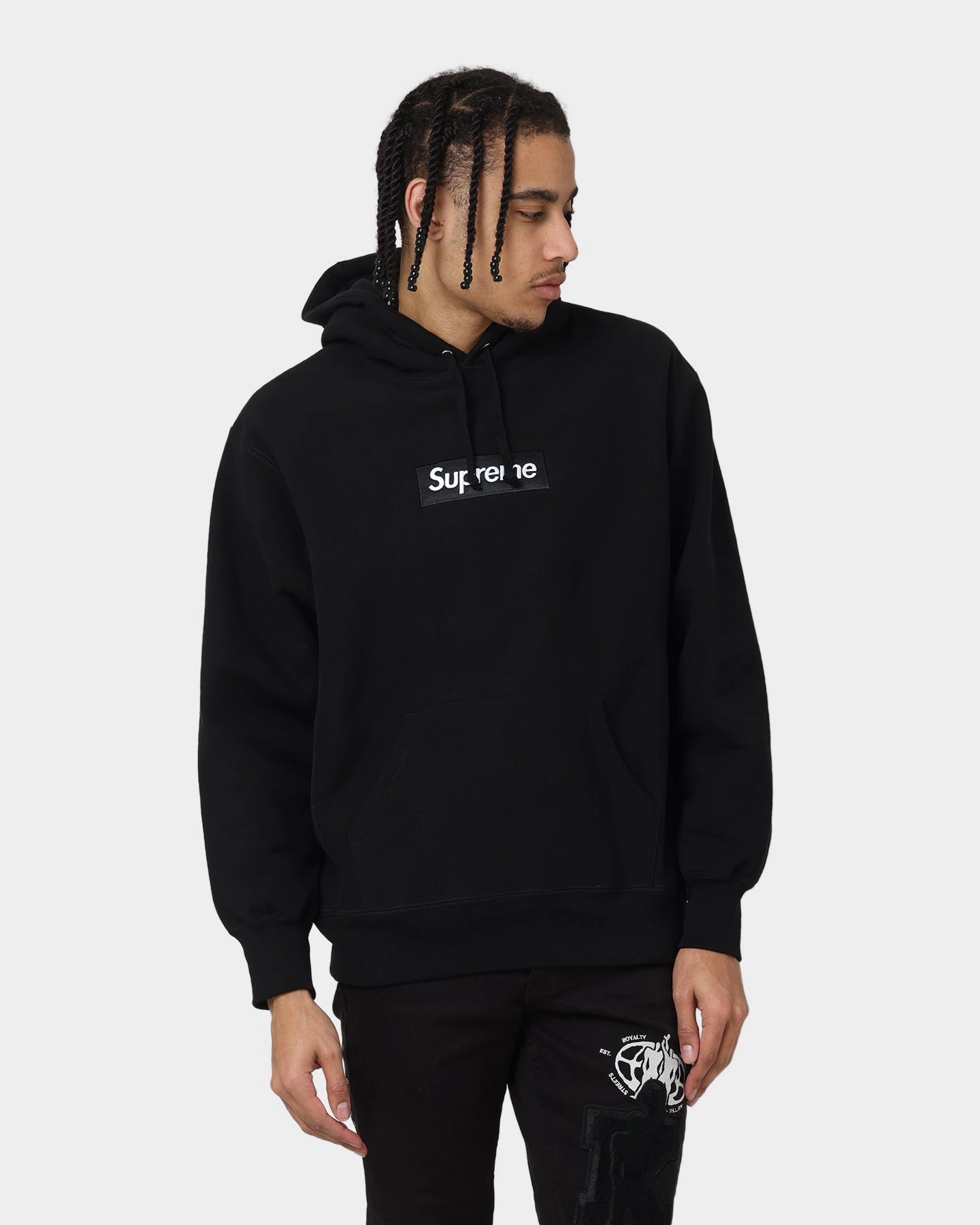 Supreme Box Logo Hooded Sweatshirt Black Investment Dive