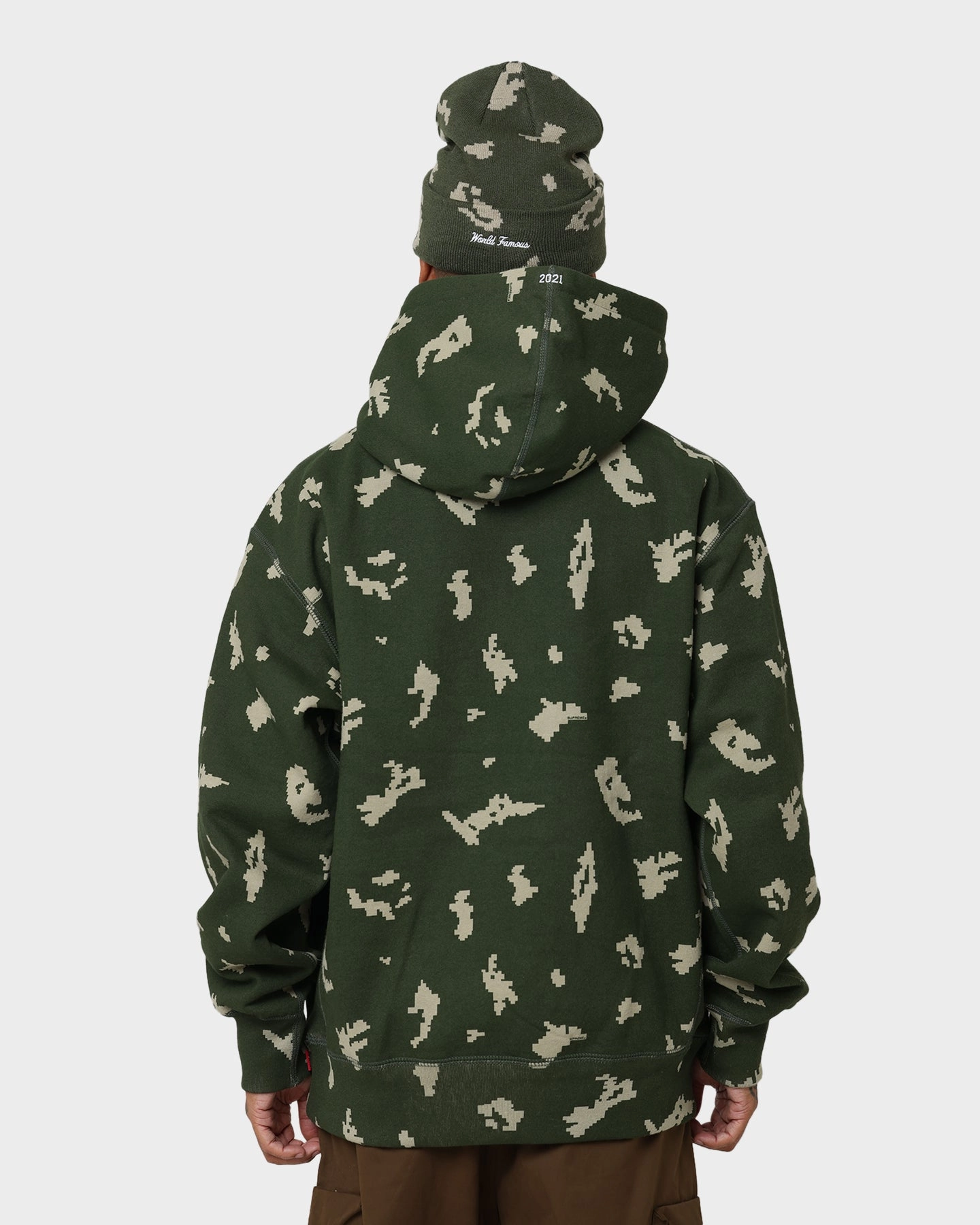 Supreme Box Logo Hooded Sweatshirt Camo Rain Blocker Multipurpose Utility