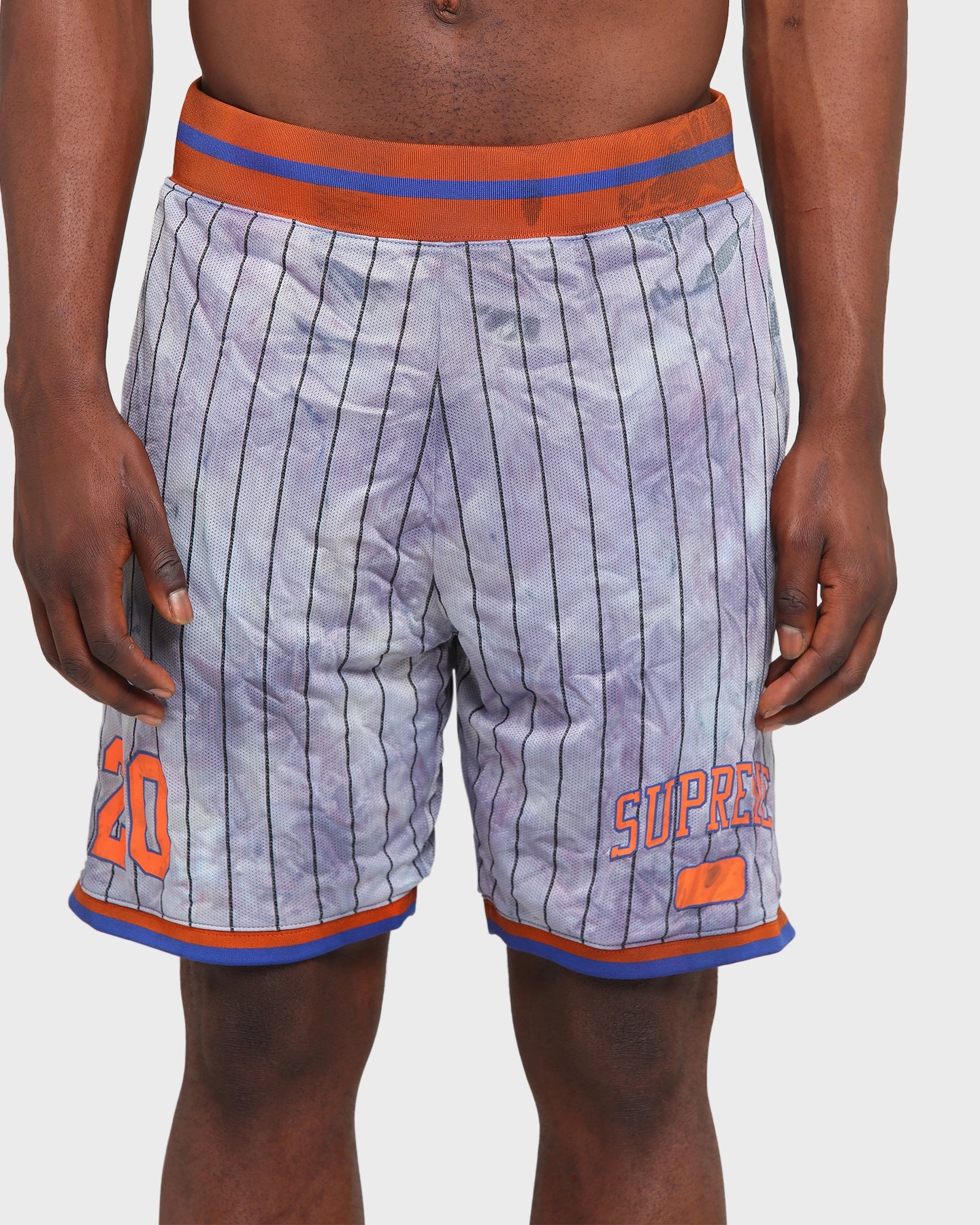 On Trend Supreme Dyed Basketball Shorts Royal