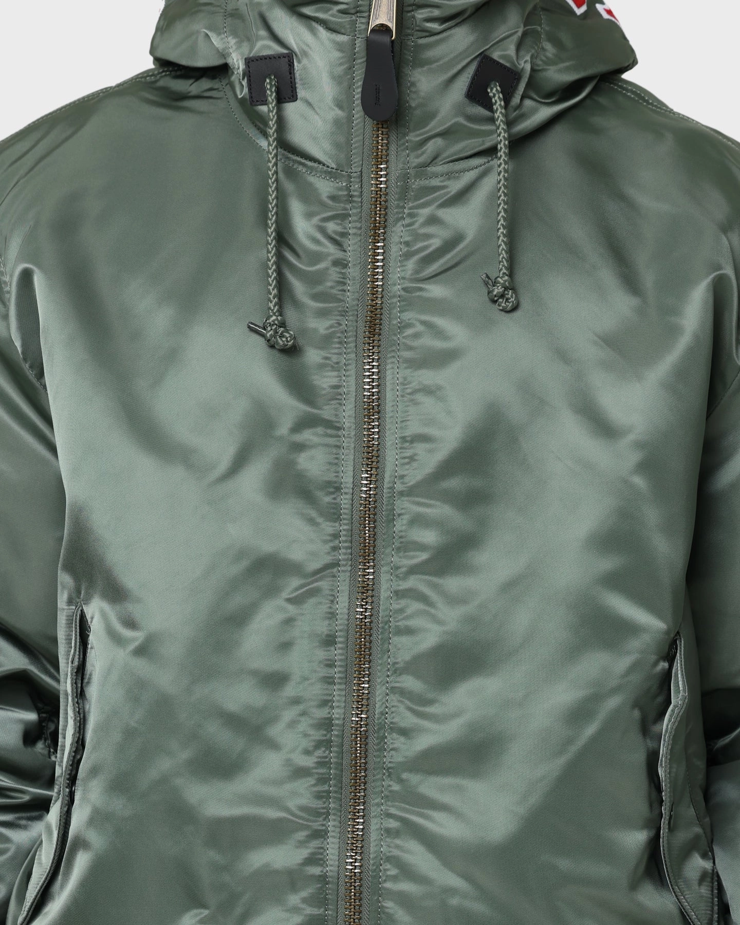 Low Profile Fasteners Supreme Hooded MA-1 Jacket Olive