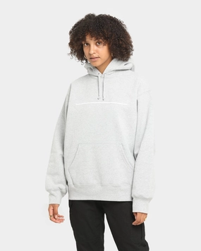 Supreme Shop Hooded Sweatshirt Heather Grey Surfer
