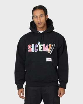 Supreme X WTAPS Sic Em Hoodie Black Heat Control Exhibit