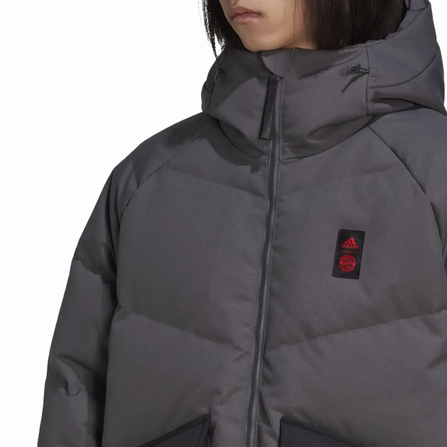 dust-resistant Bayern Munich padded down jacket 2023 - Adidas