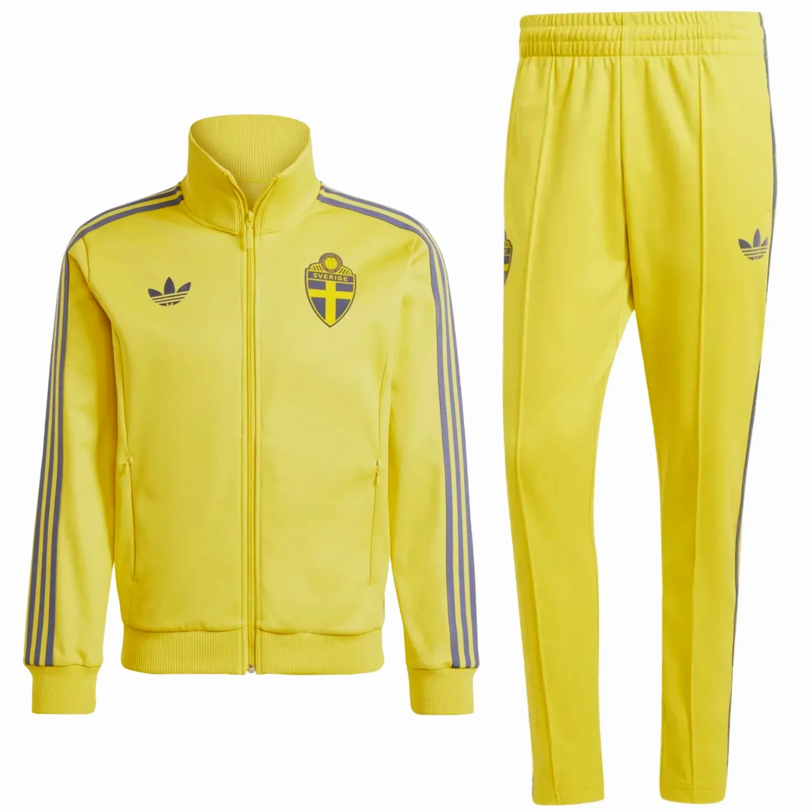 AntiPilling Treatment hanging Sweden Originals casual presentation Soccer tracksuit 2024/25 - Adidas