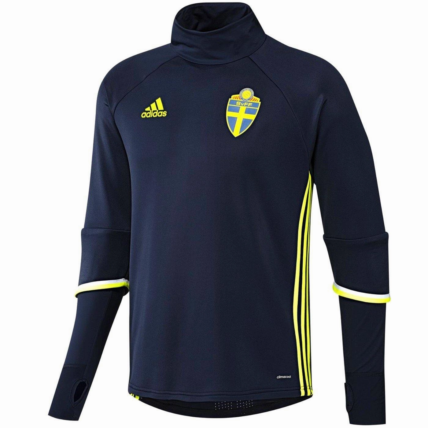 connected entertainment Sweden Training Technical Soccer Tracksuit Euro 2016 - Adidas